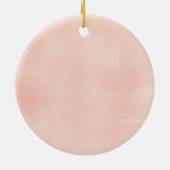 Ornement de Noël Floral Godmère personnalisé (Dos)