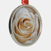 Ornement de Noël floral rose blanche (Droite)