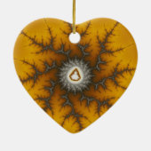 Ornement de Noël fracturé de l'écaille de glace (Dos)