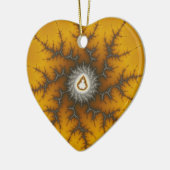 Ornement de Noël fracturé de l'écaille de glace (Gauche)