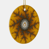 Ornement de Noël fracturé de l'écaille de glace (Droite)