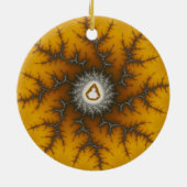 Ornement de Noël fracturé de l'écaille de glace (Dos)