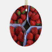 Ornement de Noël fraise (Droite)