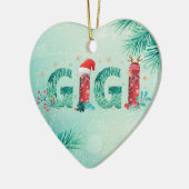 Ornement de Noël Gigi (Gauche)