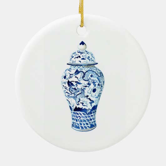 Ornement de Noël Ginger Jar (Dos)