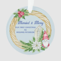 Ornement de Noël Gnome