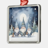 Ornement de Noël Gnomes d'hiver (Gauche)
