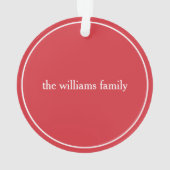 Ornement de Noël Gold Four Photo (dos)