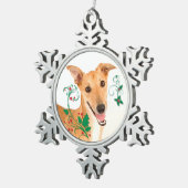 Ornement de Noël Greyhound (Vue impression)