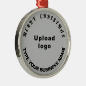 Ornement de Noël gris (Droite)