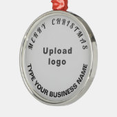 Ornement de Noël gris (Gauche)