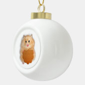 ornement de Noël, hamster avec biscuit (Droite)