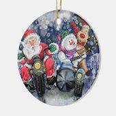 Ornement de Noël heureux Amis de Noël - Amusants (Gauche)