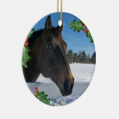 Ornement de Noël Horse (Droite)