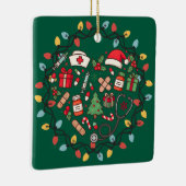 Ornement de Noël infirmière (Droite)