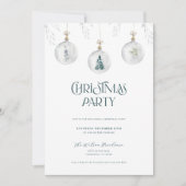 Ornement de Noël Invitation (Devant)