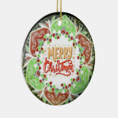 Ornement de Noël joyeux (Droite)