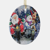 Ornement de Noël Joyeux Noël Amis - Amusant (Droite)