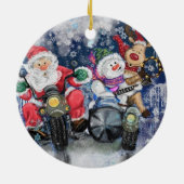 Ornement de Noël Joyeux Noël Amis - Amusant (Dos)