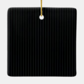 Ornement de Noël juste marié (Dos)