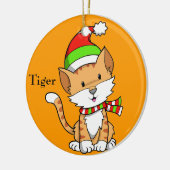 Ornement de Noël Kitty "Tiger" (Gauche)