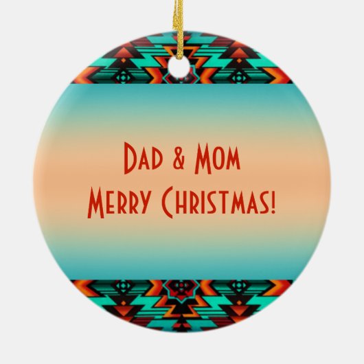 Ornement de Noël Kokopelli (Dos)