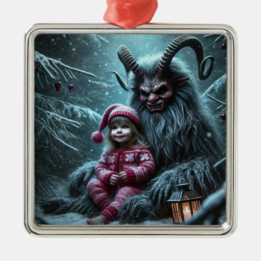 Ornement de Noël Krampus (Devant)