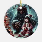 Ornement de Noël Krampus (Dos)