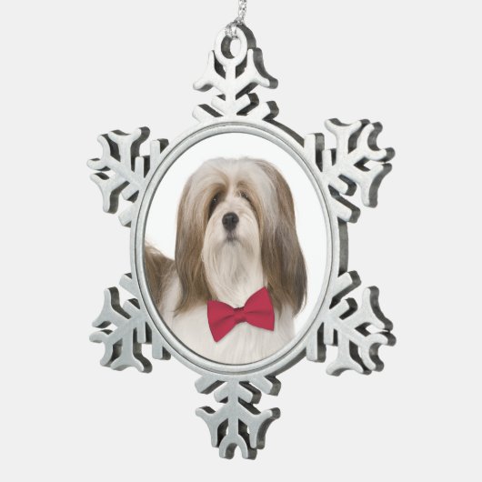 Ornement de Noël Lhasa Apso (Vue impression)