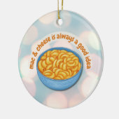 Ornement de Noël Mac & Cheese (Gauche)