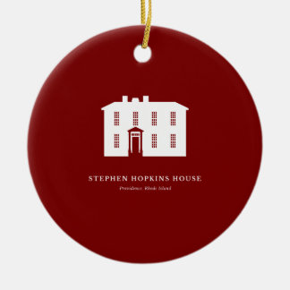 Ornement de Noël — Maison Stephen Hopkins