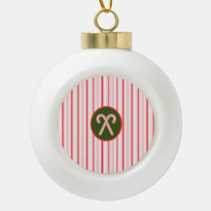 Ornement de Noël/menthe poivrée