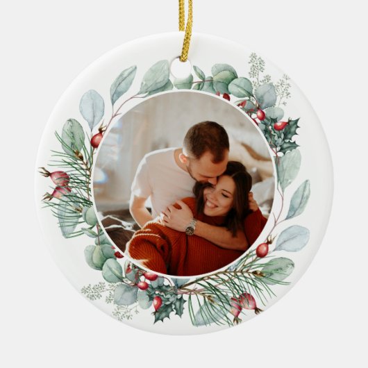 Ornement de Noël moderne (Devant)