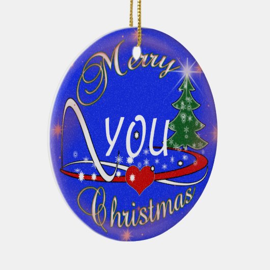 ORNEMENT DE NOËL MODIFIABLE - CHANGEZ LE VOUS (Droite)