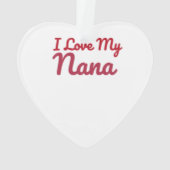Ornement de Noël Nana (dos)