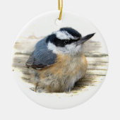 Ornement de Noël Nuthatch (Devant)