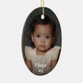 Ornement de Noël ou de Noël modèle photo (Droite)