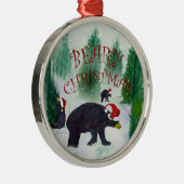 ornement de Noël ours noir (Droite)