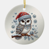 Ornement de Noël Owl (Devant)