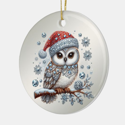 Ornement de Noël Owl (Gauche)