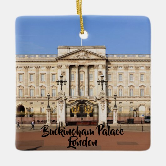 Ornement de Noël Panoramique à Londres (Devant)