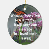 Ornement de Noël papillon (Gauche)