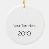 Ornement de Noël papillon rose (Dos)