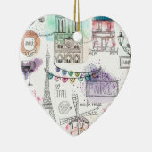 Ornement de Noël-Paris Imprimer (Droite)