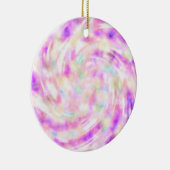 Ornement de Noël Pastel Tie Dye (Droite)