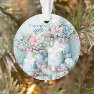 Ornement de Noël Pastel vintage