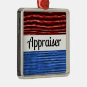 Ornement de Noël Patriotique Appraiser (Droite)