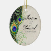 Ornement de Noël Peacock & Etchat vintage (Droite)