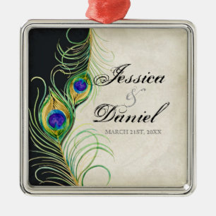 Ornement de Noël Peacock & Etchat vintage