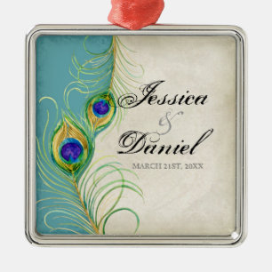 Ornement de Noël Peacock & Etchat vintage